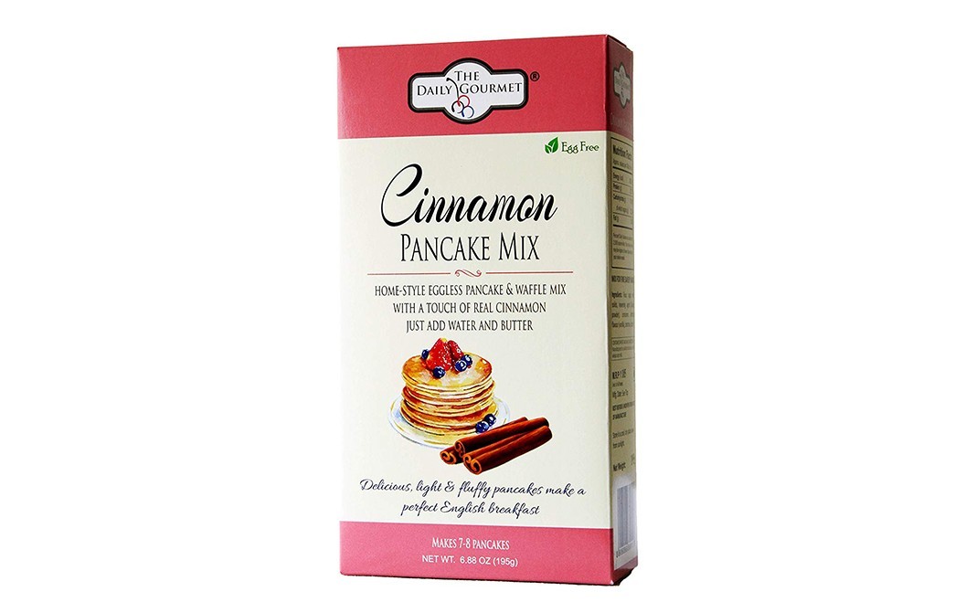 The Daily Gourmet Cinnamon Pancake Mix Eggless   Pack  195 grams